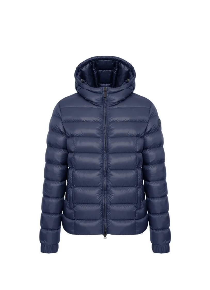 Colmar Originals - Quilted Down Jacket With Fixed Hood - Größe 50 - grau