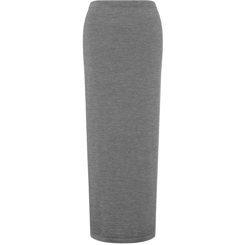 Moschino Jupe midi Skirts Grey grau
