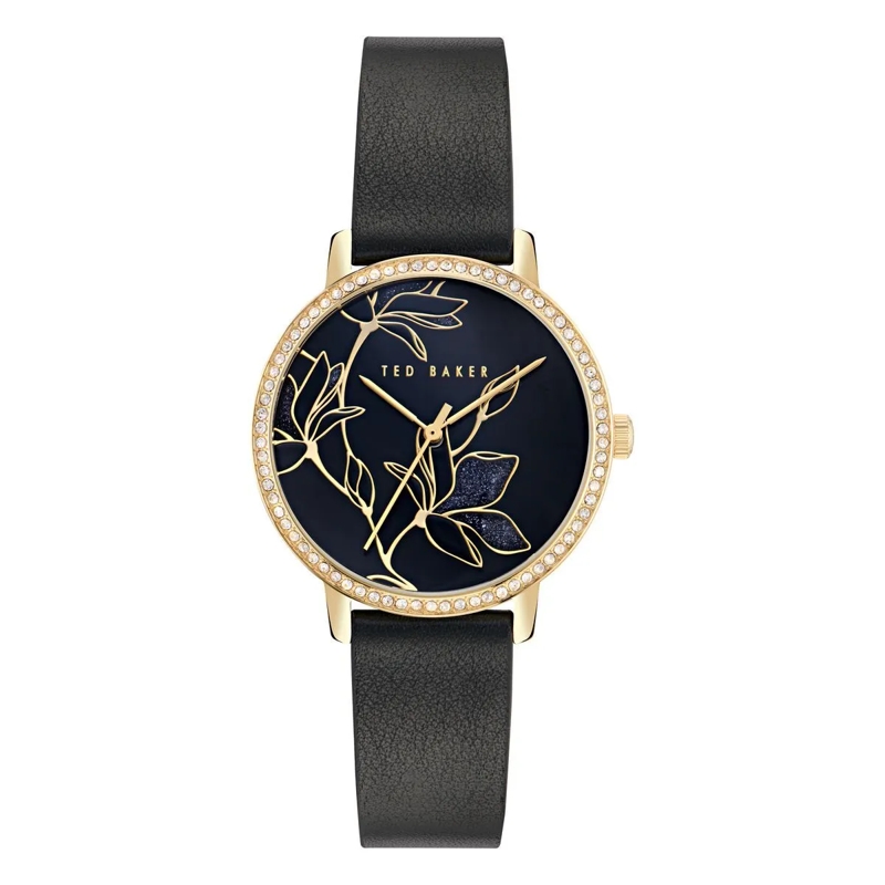 Ted Baker Automatikuhr Quarz Analog Uhr Keythlin Fashion schwarz