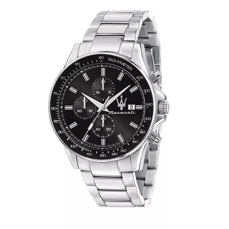 Maserati Sfida 44mm Black and Silver | Quarz-Uhr