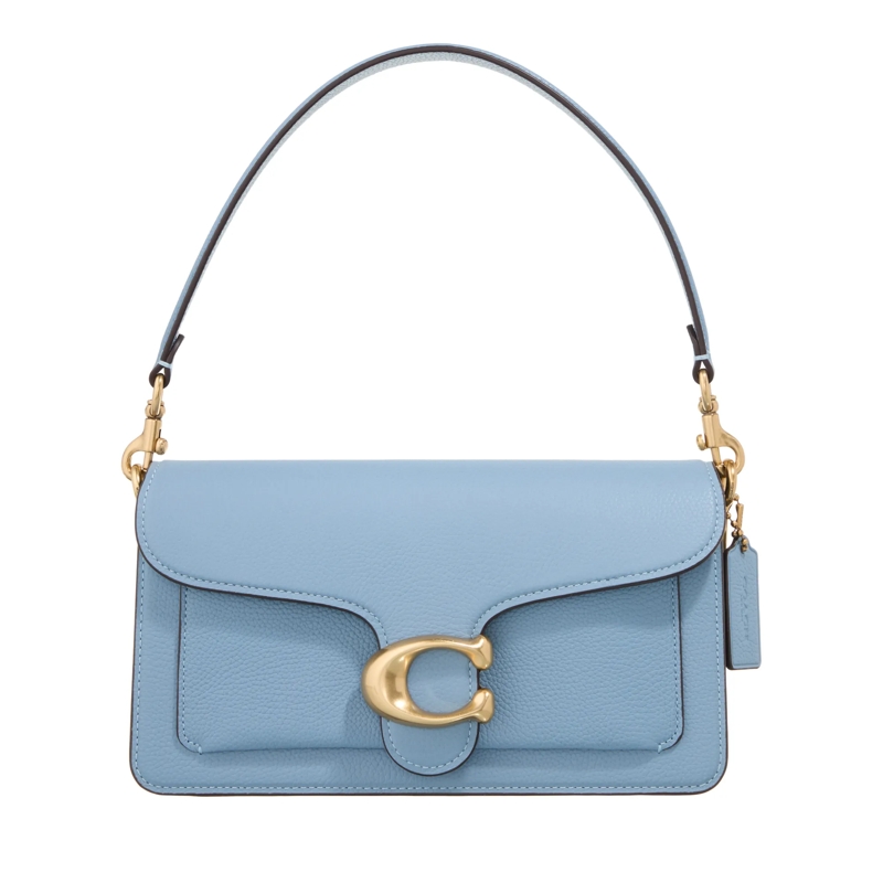Coach Crossbody Bag Polished Pebble Tab Shoulderbag 26 Bluebell