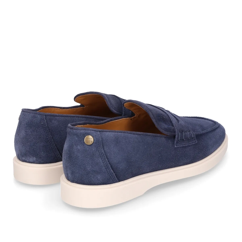 Heinrich Dinkelacker Loafer Loafer Genua Penny Loafer V dunkel-blau(Image 6)