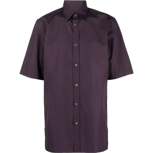 Maison Margiela T-shirts Short-sleeved Shirt Mauve lila