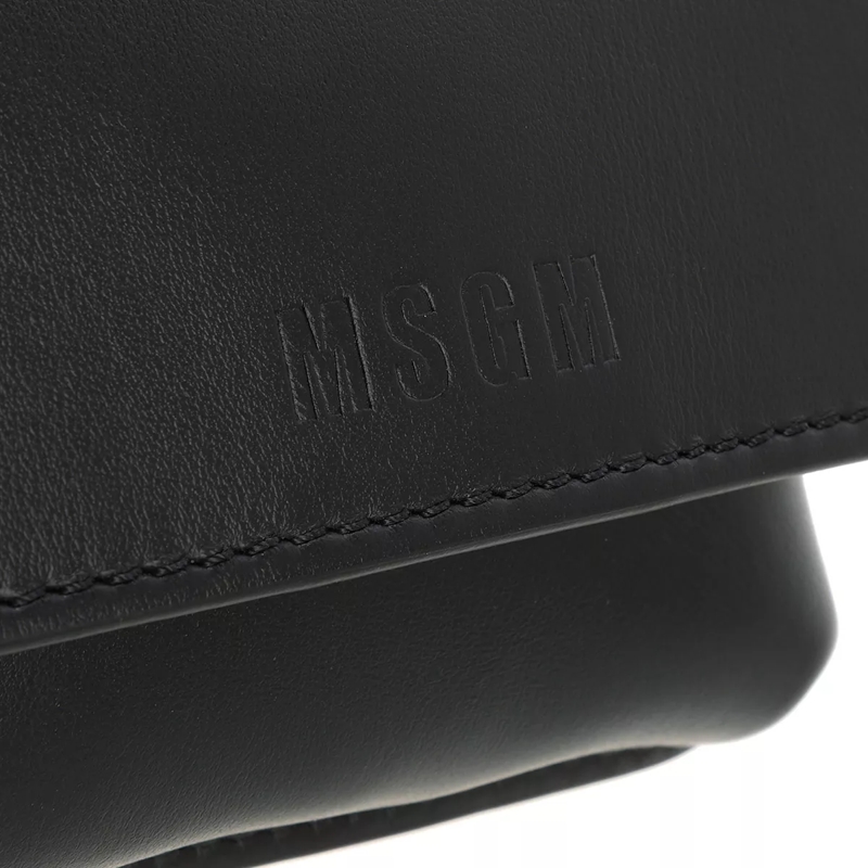 MSGM Micro Tas Crossbody Bag Black(Image 7)