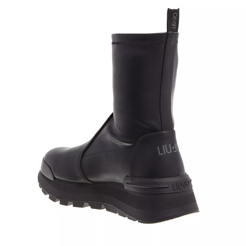 LIU JO Stiefeletten Amazing 22 Mid Sneaker Stretch Spreading Black(Image 2)