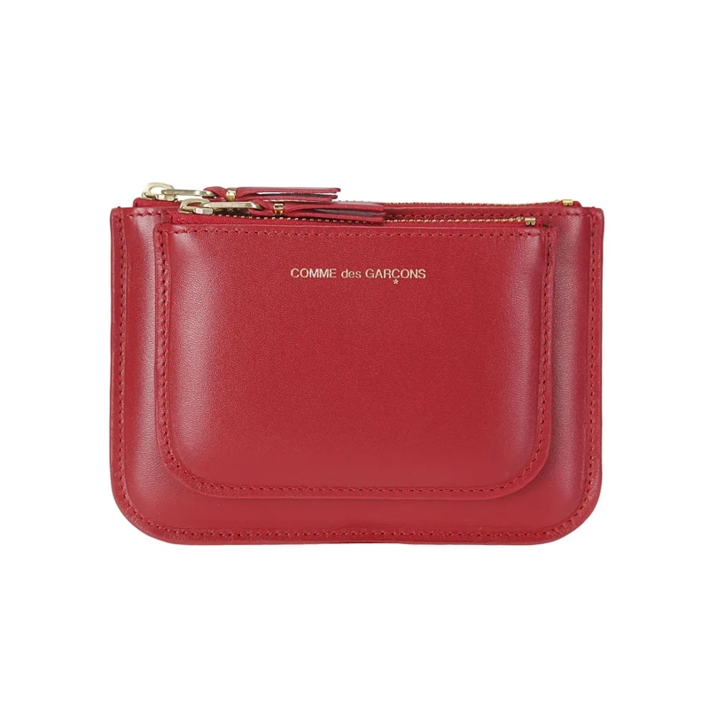 Comme des Garcons Geldbörse Red Wallet With Door Holder Red