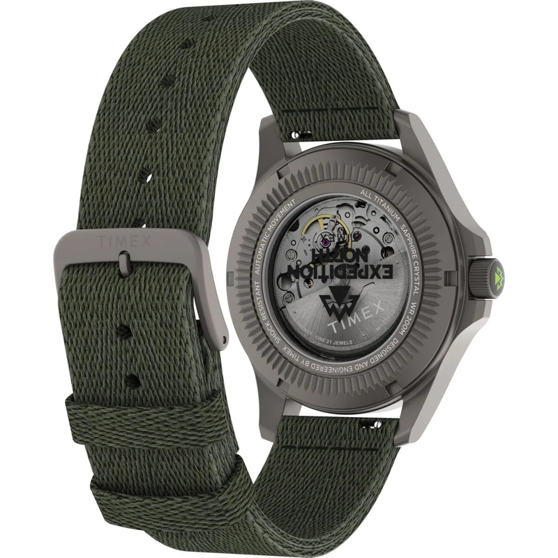 Timex Automatikuhr Automatische Uhr Expedition North® Titanium Automa grün(Image 6)