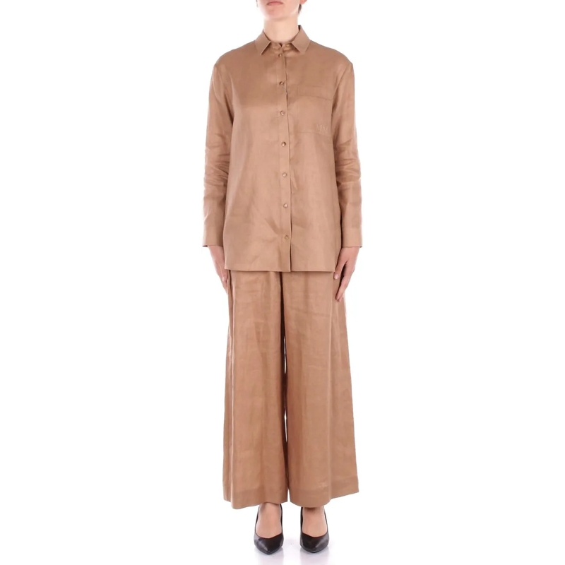 Max Mara Bluse Shirts Camel beige