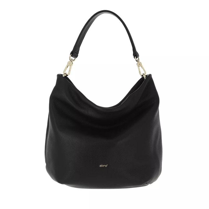 Abro Sac hobo Bucket LOU small  Black/Gold