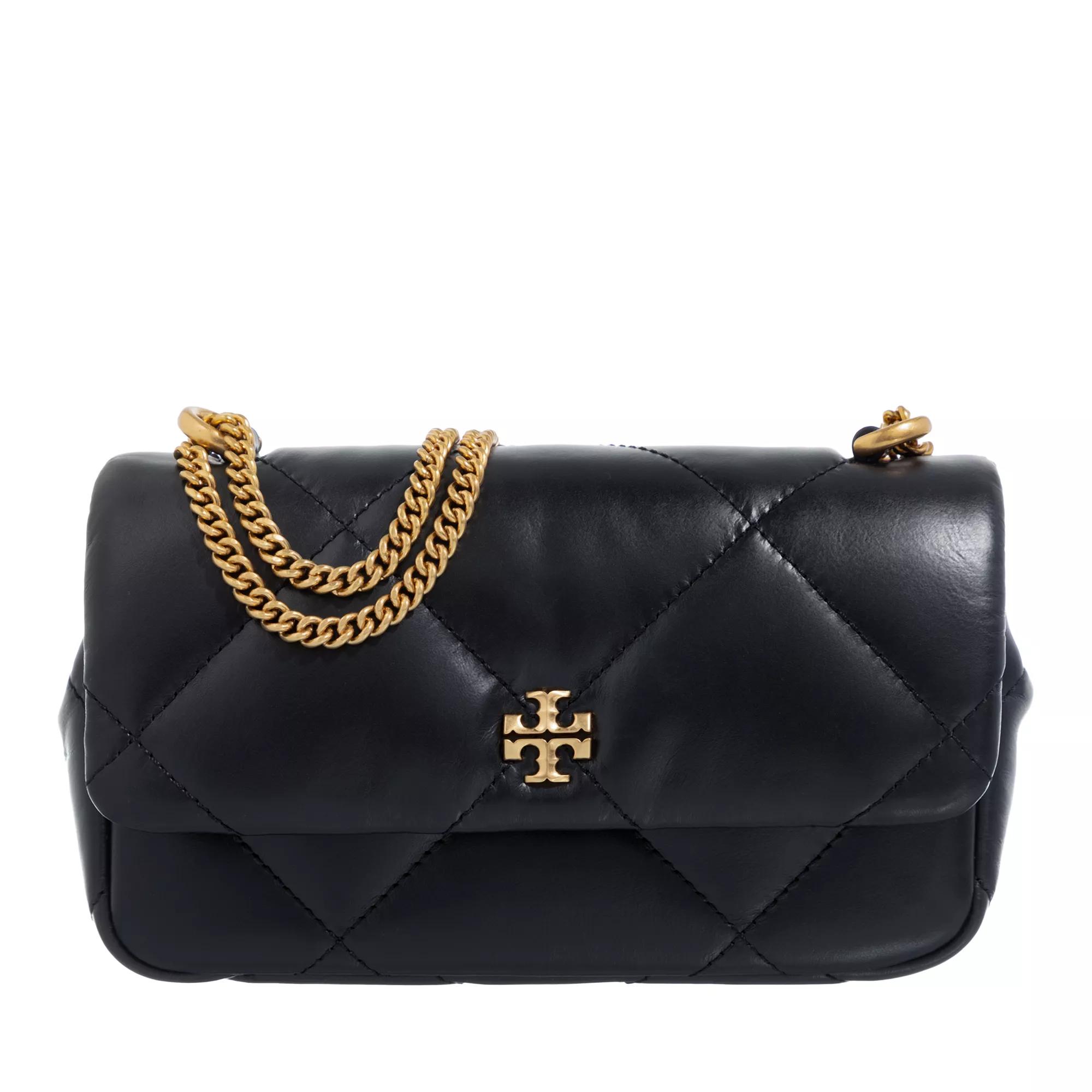 Tory Burch Crossbody Bags - Kira Diamond Quilt Mini Flap Bag - Gr. unisize - in Schwarz - für Damen