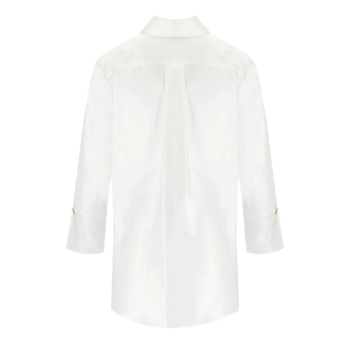 Elisabetta Franchi ELISABETTA FRANCHI WEISSES CHEVRON HEMD weiß Shirts