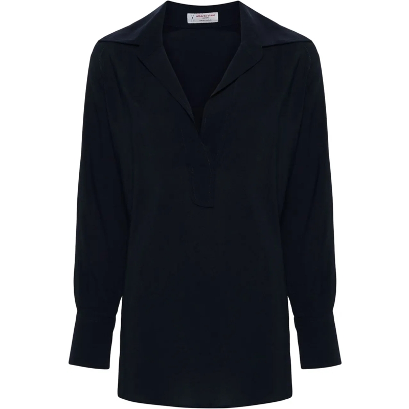 Alberto Biani Bluse Shirts Blue blau