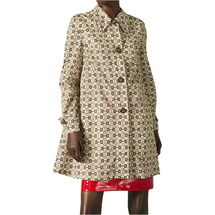 Gucci Gucci Trench Coat beige Übergangsjacke