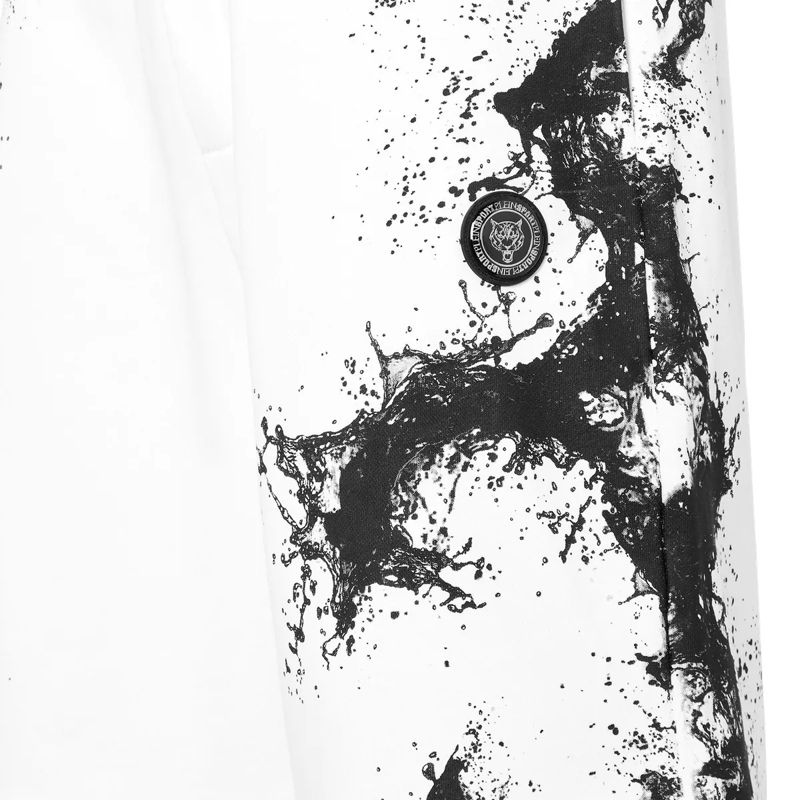 Plein Sport Shorts Jogging-Shorts Splash weiss(Image 3)