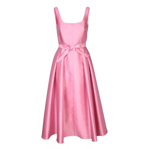 Blanca Vita Mikado Fabric Dress Pink 