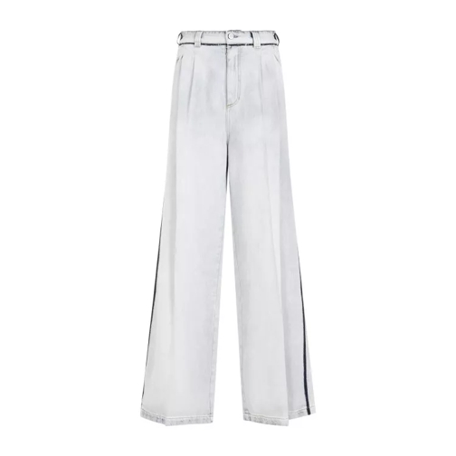 Maison Margiela  Light Blue Cotton Pants Blue