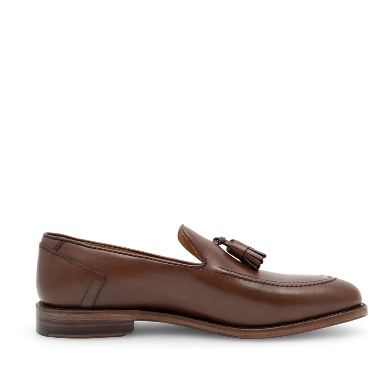 Henry Stevens Monkstraps Loafer Marshall TL mittel-braun