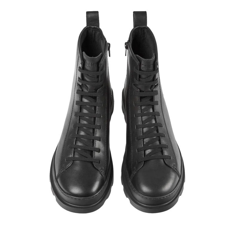 Camper Schnürstiefel Stiefeletten Brutus schwarz(Image 4)