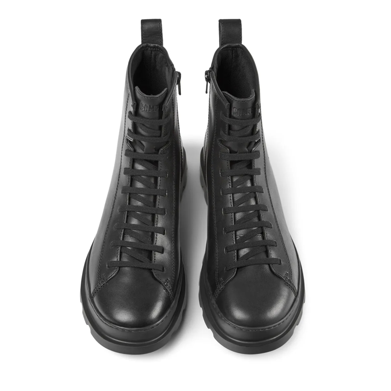 Camper Schnürstiefel Stiefeletten Brutus schwarz(Image 5)