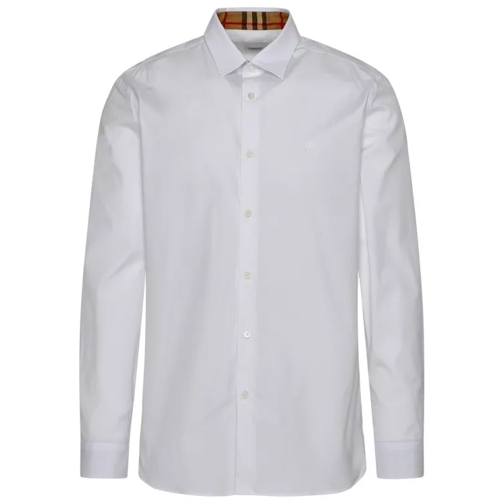 Burberry Sherfield Shirt In White Cotton White 