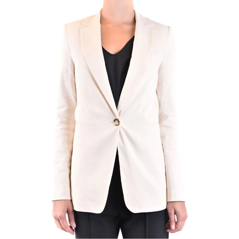 Pinko Overgangsjas Jacket White weiß