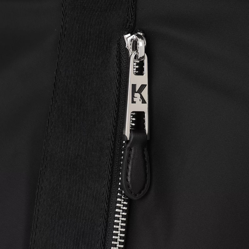 Karl Lagerfeld Tote K/Ikonik Nylon Tote A999 Black(Image 4)