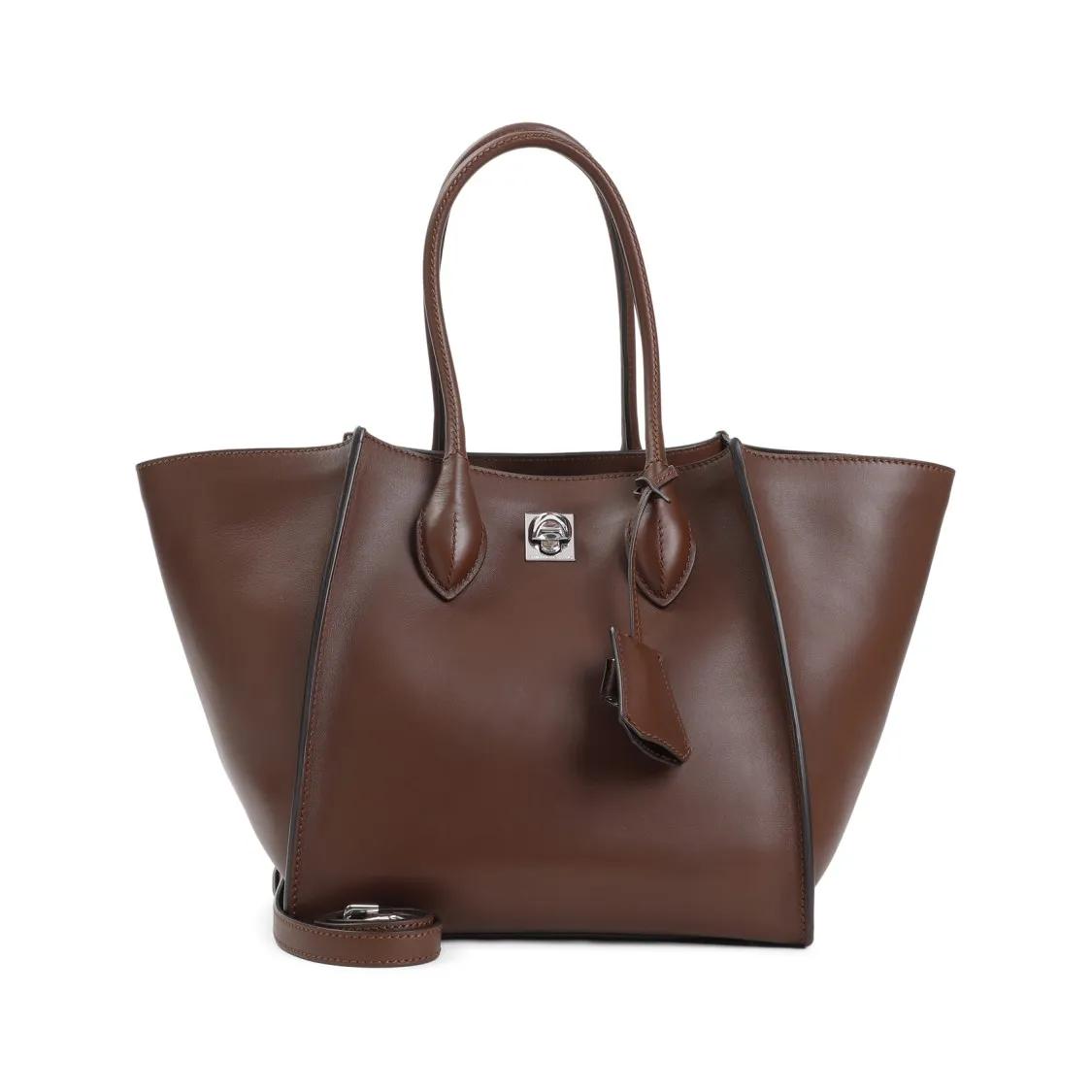 Ermanno Scervino Shopper - Shopping Bag - Gr. unisize - in Braun - für Damen