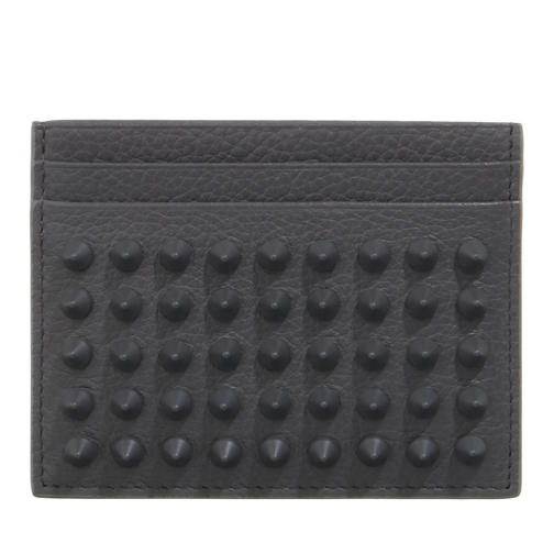 Christian Louboutin Kios Simple Card Holder Smoky Kartenhalter