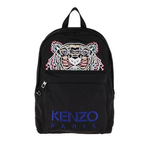 Kenzo Kanvas Tiger Medium Backpack Black Zaino