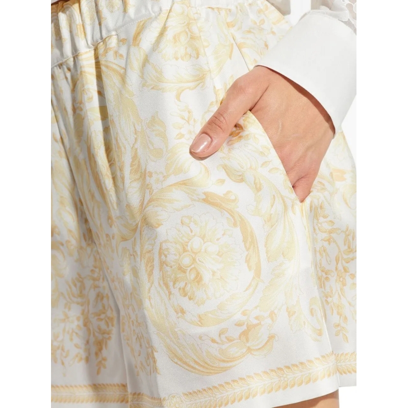 Versace Shorts Shorts Golden weiß