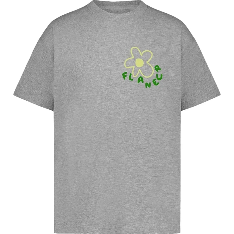 Flâneur T-Shirt T-shirt grijs Blossom grau