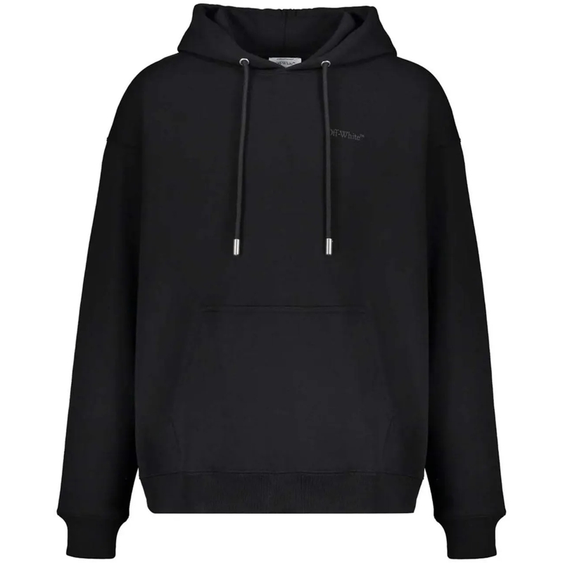 Off-White Legeres Oberteil Off-White Logo sweatshirt schwarz