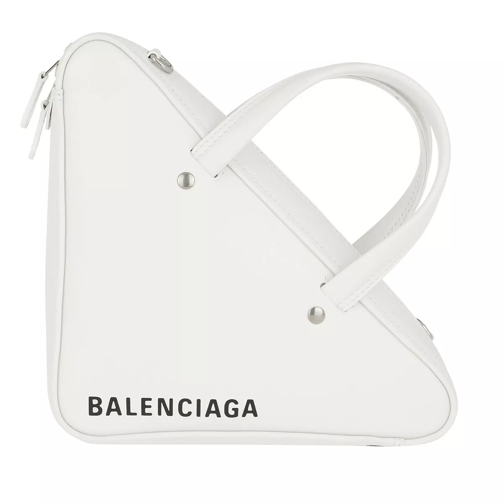 Balenciaga Triangle Duffle Bag XS Blanc Crossbody Bag