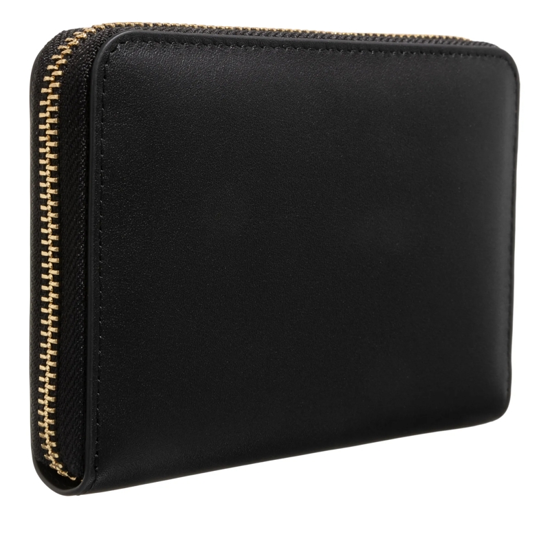 Karl Lagerfeld Portemonnaie mit Zip-Around-Reißverschluss K/Signature Md Z/A Wallet Gp Black/Gold(Image 3)