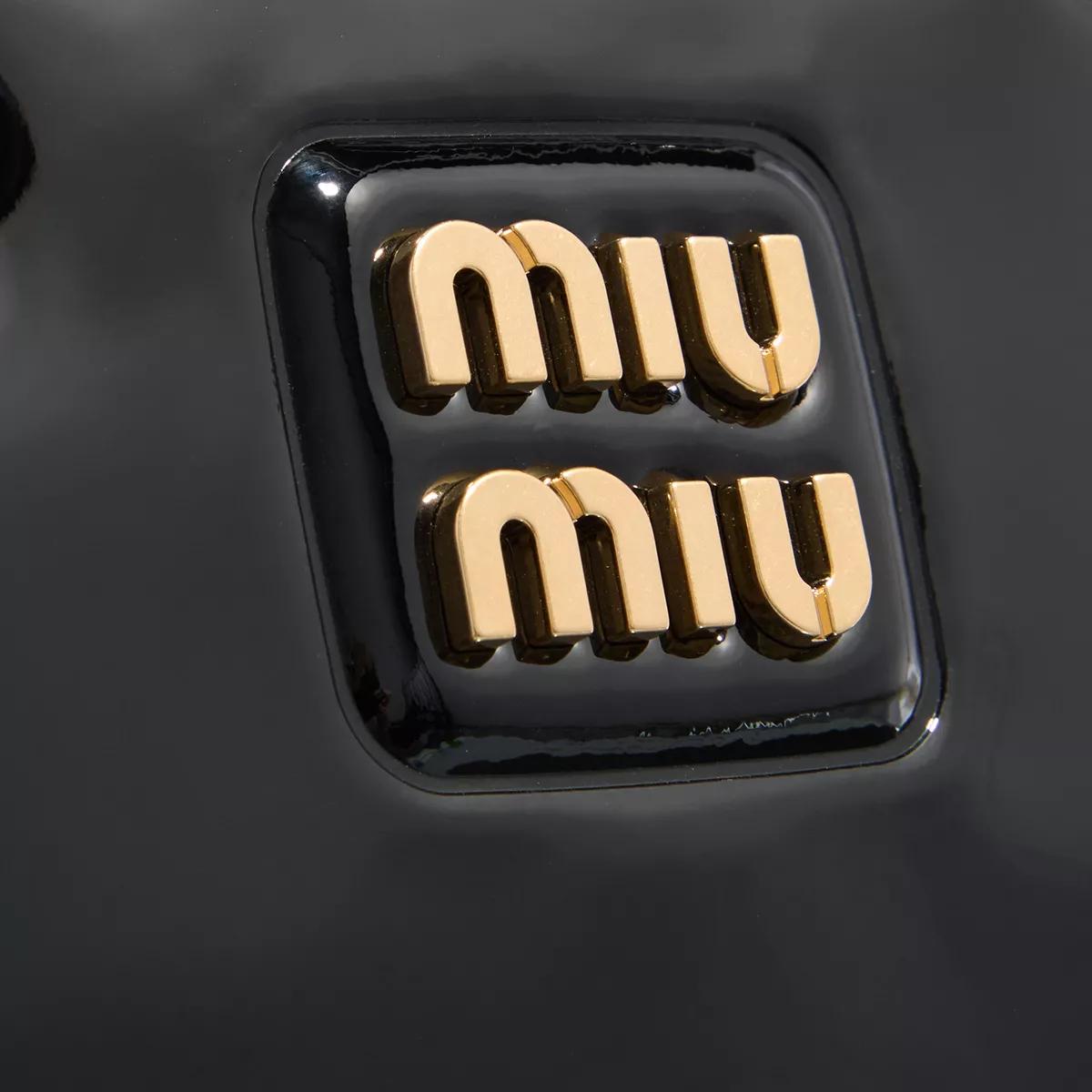 Miu Crossbody bags Top Handle Woman in zwart