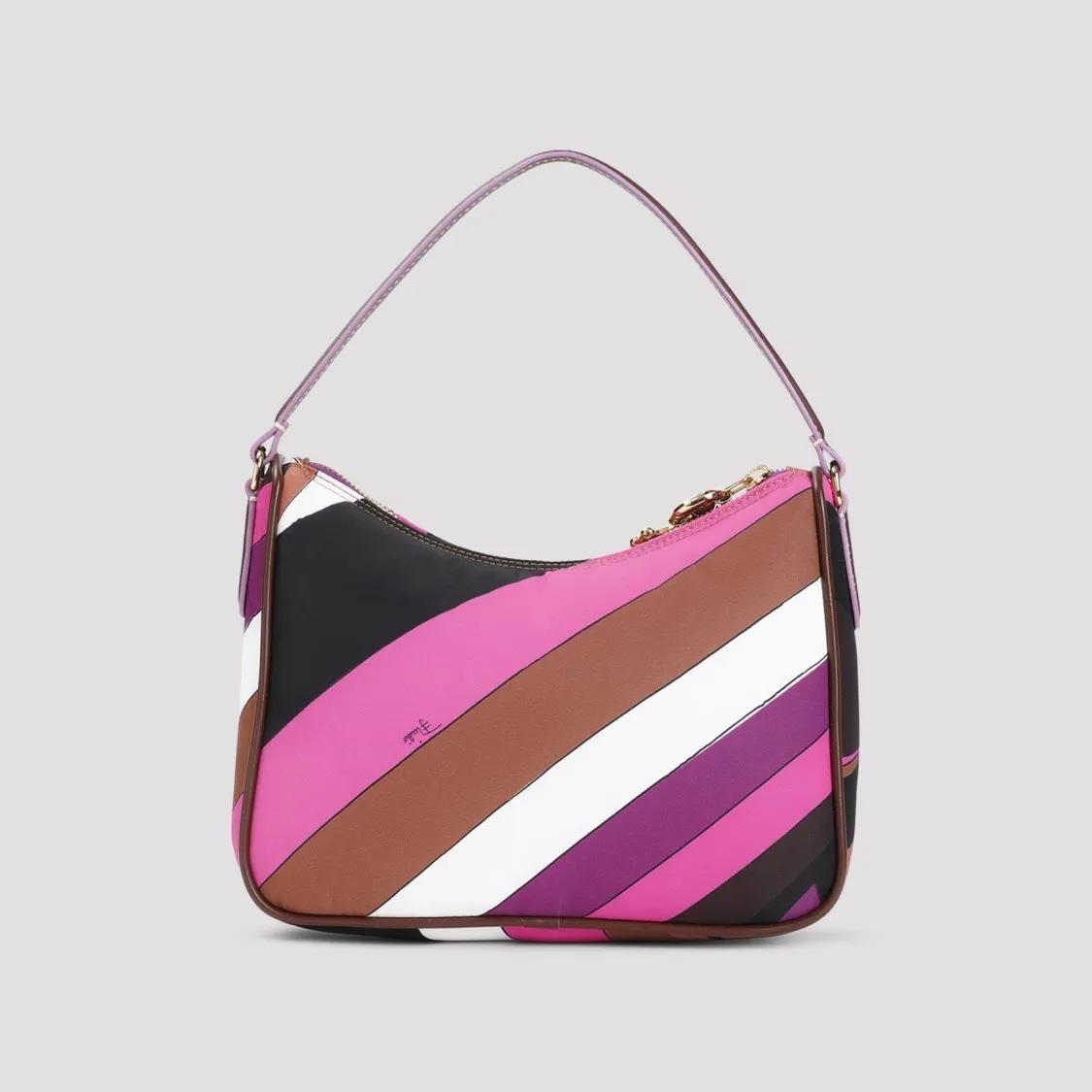 Pucci Shoppers Fuchsia Shoulder Bag in meerkleurig