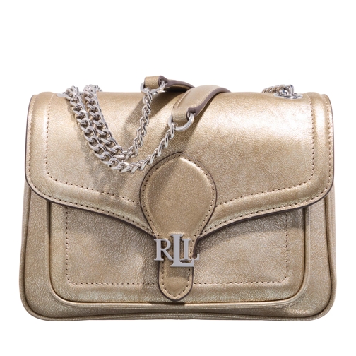 Lauren Ralph Lauren Bradley Shoulder Bag Small Antique Silver Crossbody Bag