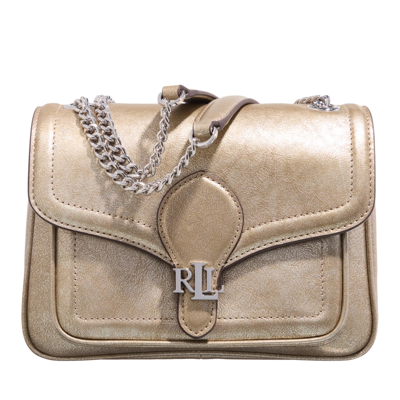 Lauren Ralph Lauren Crossbody Bag Bradley Shoulder Bag Small Antique Silver
