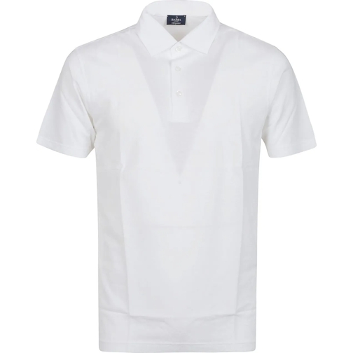 Barba Napoli Polo shirt Short Sleeve Polo Shirt White weiß