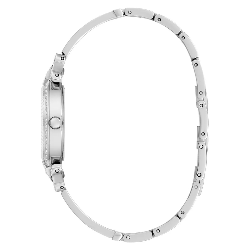 Guess Quarzuhr Quarz-Analoguhr Delphine silber(Image 2)