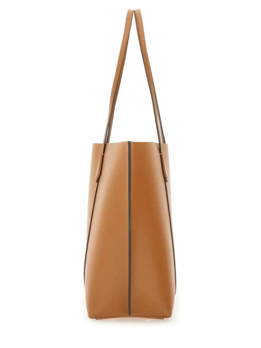 TORY BURCH Shoppers & Totes "Perry" Shopping Bag in bruin