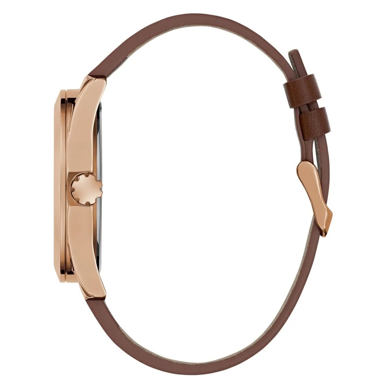 Guess Quarzuhr Quarz-Analoguhr Greyson braun(Image 5)