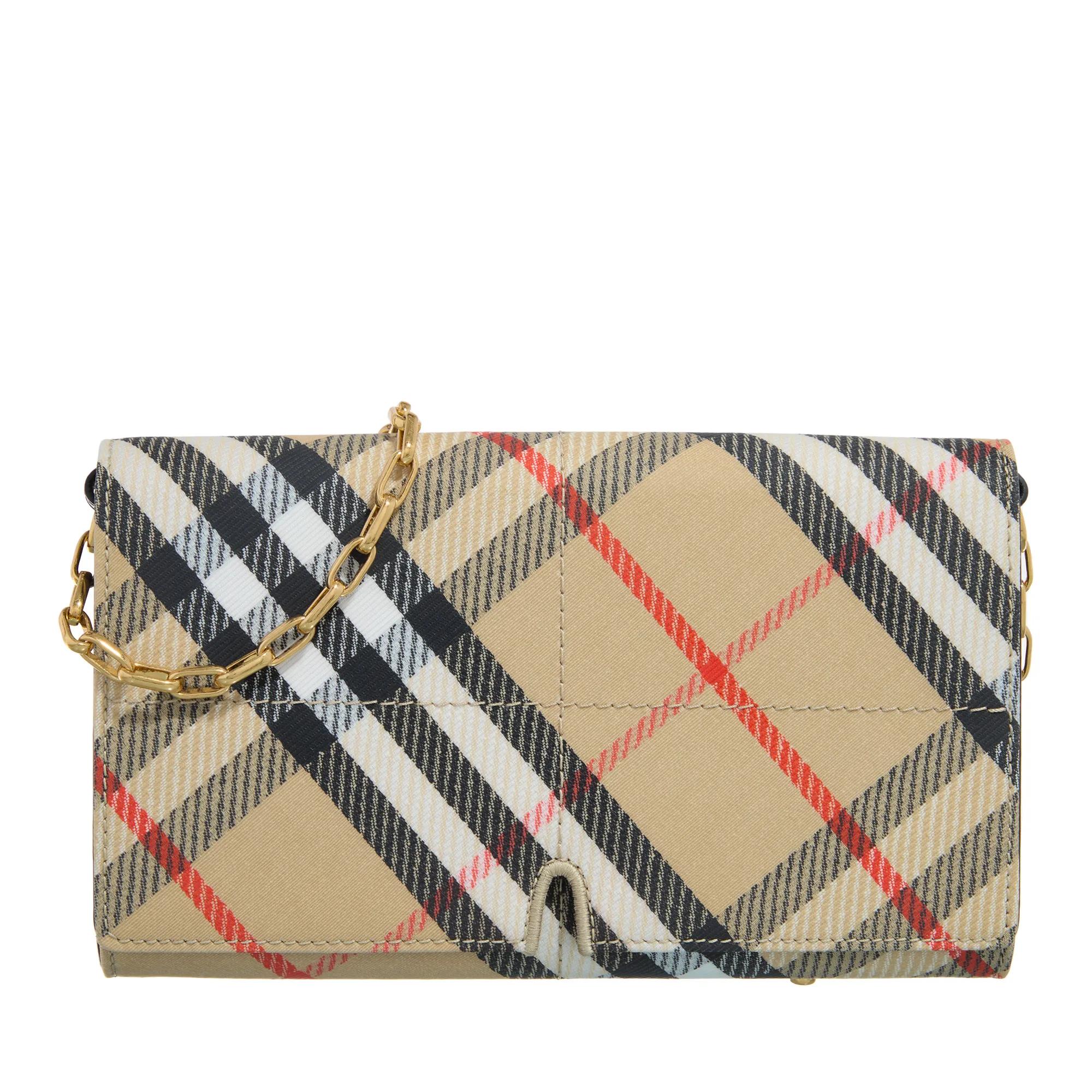 Burberry Portemonnaie - Wallet On Chain - Gr. unisize - in Beige - für Damen