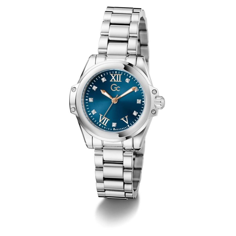GC Quarzuhr Quarz-Analoguhr Gc Bolt Lady Mini silber(Image 5)
