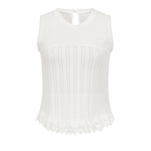 Claire Luise Blusen Top offwhite