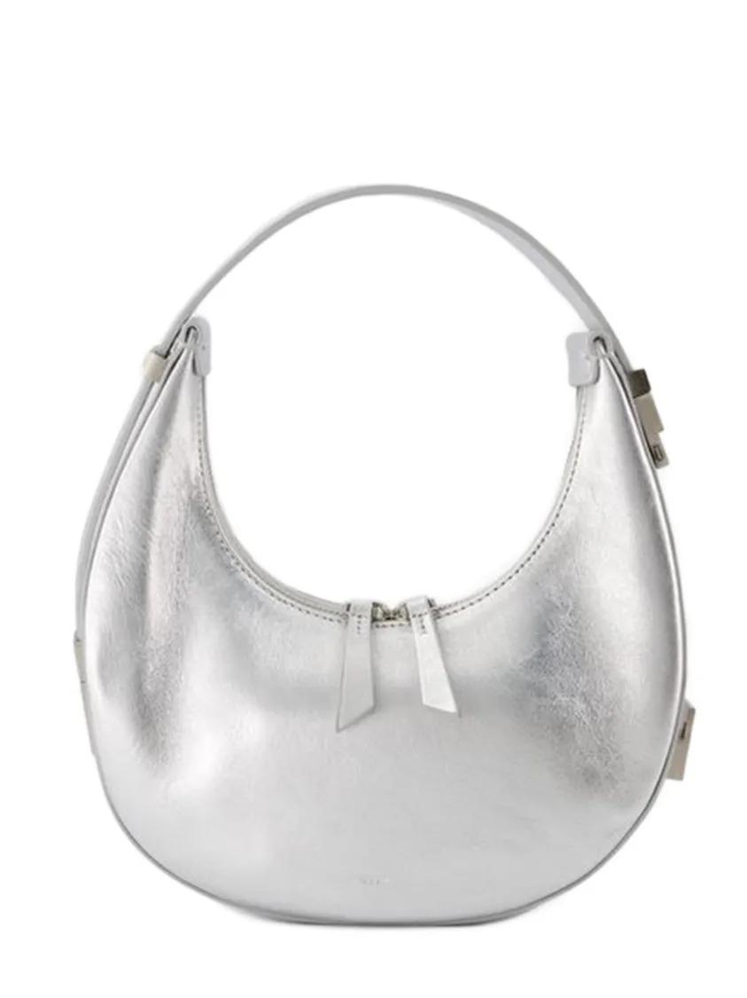 Osoi Crossbody Bags - Toni Mini Bag - Leather - Silver - für Damen