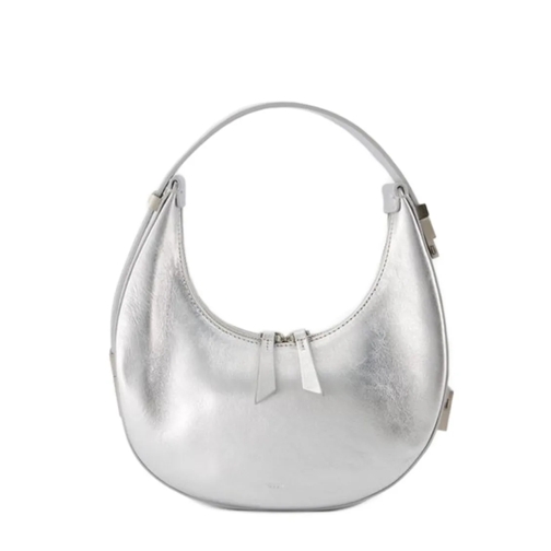 Osoi Crossbody Bag Toni Mini Bag - Leather - Silver Silver