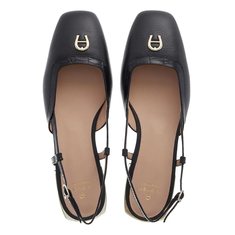 AIGNER Ballerinas Fashion Saskia 18A Black(Image 5)