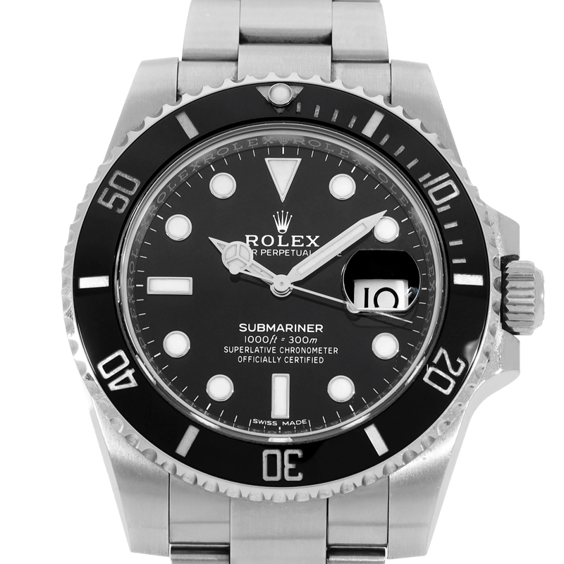 Rolex Automatikuhr Submariner Schwarz
