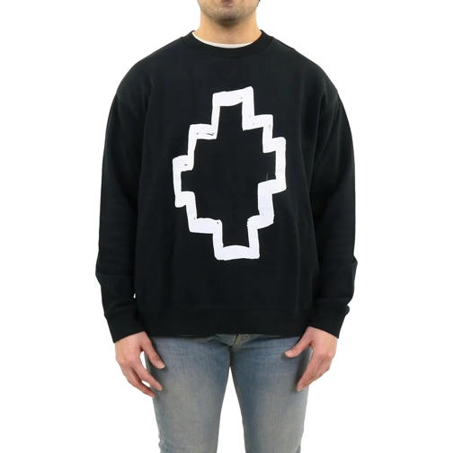 Marcelo Burlon  Heren Tempera Coss Crewneck schwarz